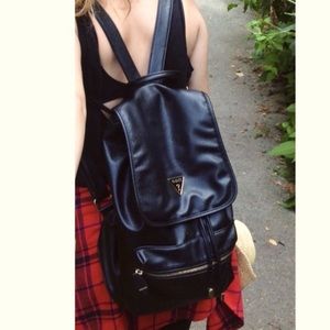 Guess Soft PU Leather Backpack *RARE*